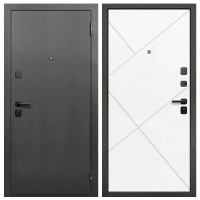 Входная дверь 7 см Серебро