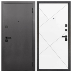 Входная дверь 7 см Серебро