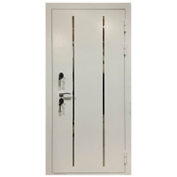 Входная дверь Стальной стандарт Терма Белая