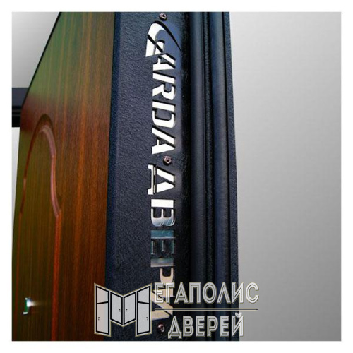 Входная дверь Стальной стандарт S1 (муар) Миндаль