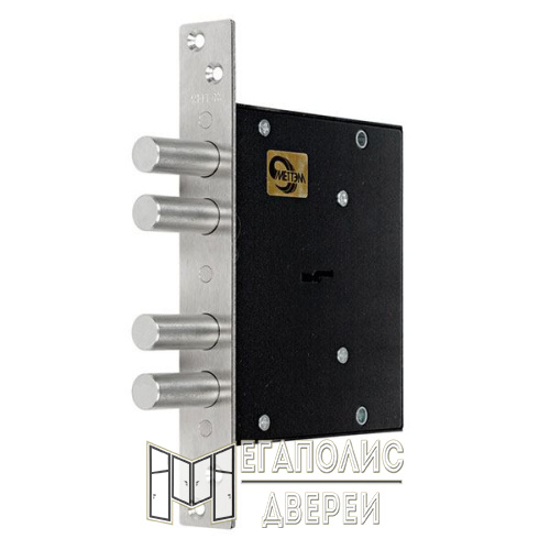 Входная дверь Стальной стандарт S1 (муар) Белый дуб