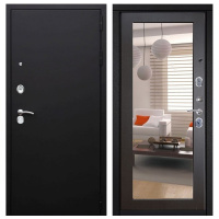 Входная дверь Стальной стандарт S1 (муар зеркало) Венге