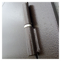 Входная дверь Стальной стандарт S3 Черная шагрень