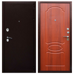 Входная дверь Стальной стандарт S1 Миндаль