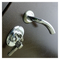 Входная дверь Стальной стандарт S3 Черная шагрень