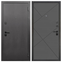 Входная дверь 7 см Серебро